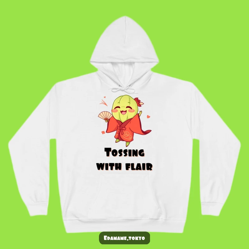 Funny Edamame Fan Hoodie - Cozy Festivity, Best Funny Gift