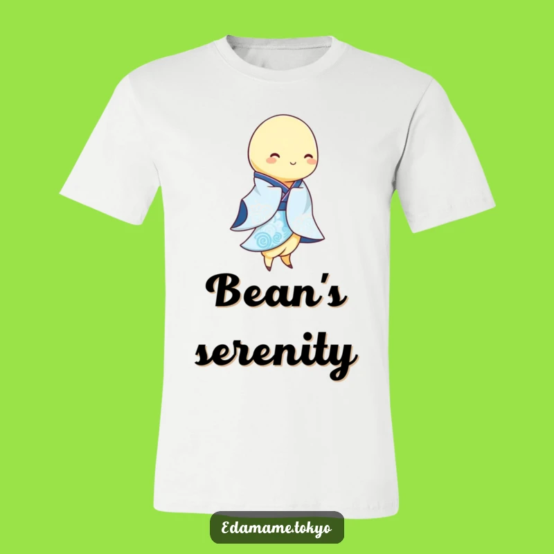 Funny Edamame Kimono T-Shirt - Flowing Style, Hilarious Gift Idea